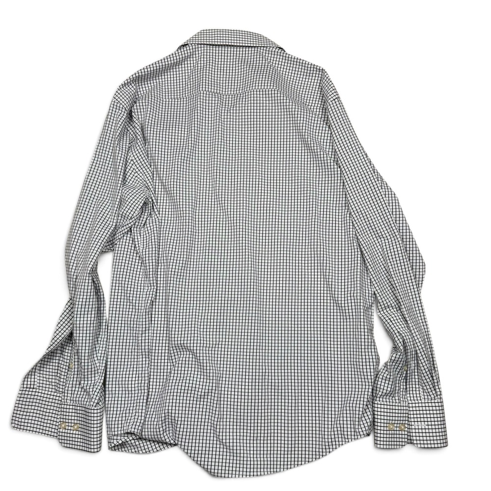 Peter Millar Summer Comfort Mens XL Black White Micro Check Performance Shirt - Picture 5 of 8